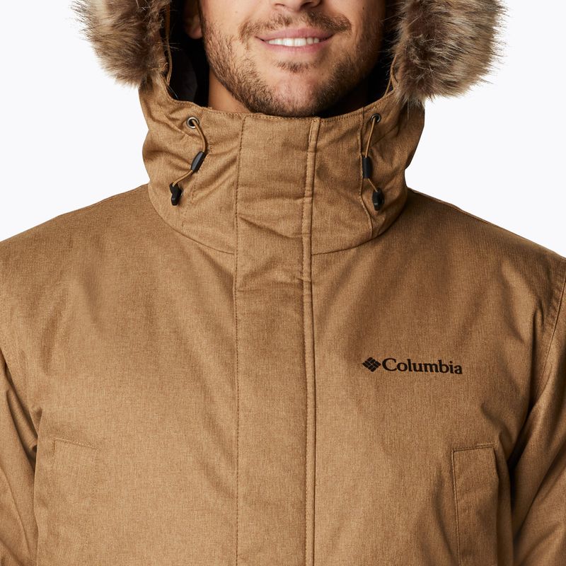 Columbia bărbați Penns Creek II Parka jachetă de bărbați în jos în jos maro 1864244 5