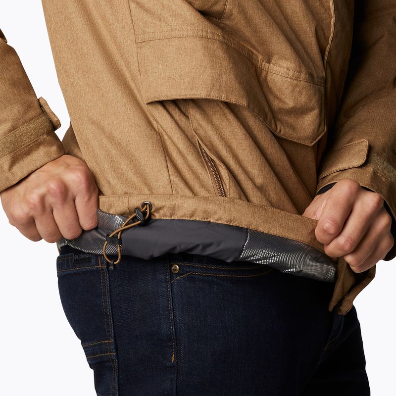 Columbia bărbați Penns Creek II Parka jachetă de bărbați în jos în jos maro 1864244 6