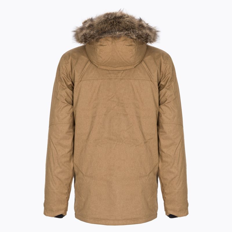 Columbia bărbați Penns Creek II Parka jachetă de bărbați în jos în jos maro 1864244 9