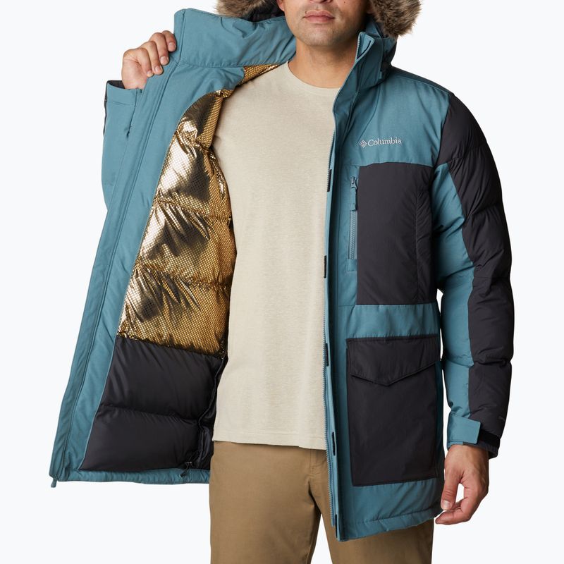 Columbia bărbați Marquam Peak Fusion Parka jachetă în jos albastru 1957493 4