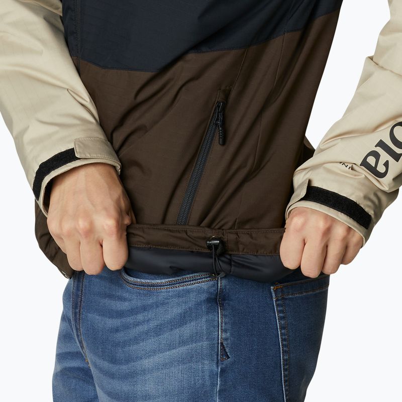 Columbia Point Park Insulated jachetă pentru bărbați în puf maro și negru 1956811 6