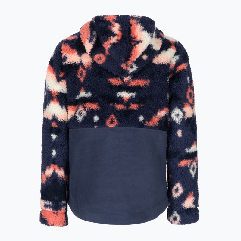 Columbia pentru femei Winter Pass Sherpa Sherpa Hanorac cu glugă bluză fleece albastru marin 2013293 9