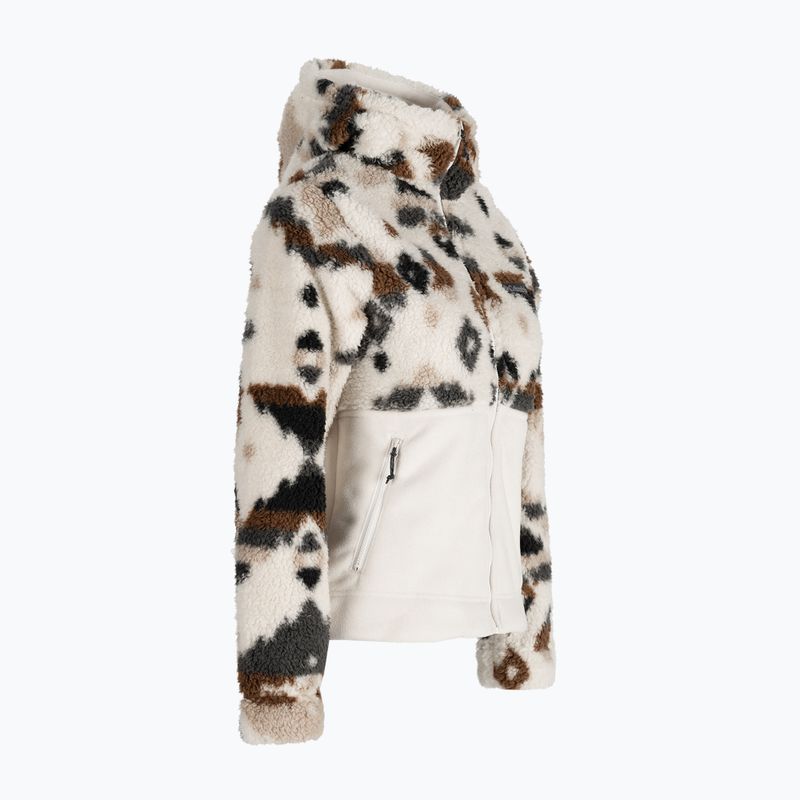 Columbia pentru femei Winter Pass Sherpa Sherpa Hanorac cu glugă bluză fleece bej 2013293 8