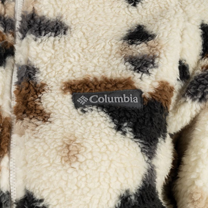 Columbia pentru femei Winter Pass Sherpa Sherpa Hanorac cu glugă bluză fleece bej 2013293 9