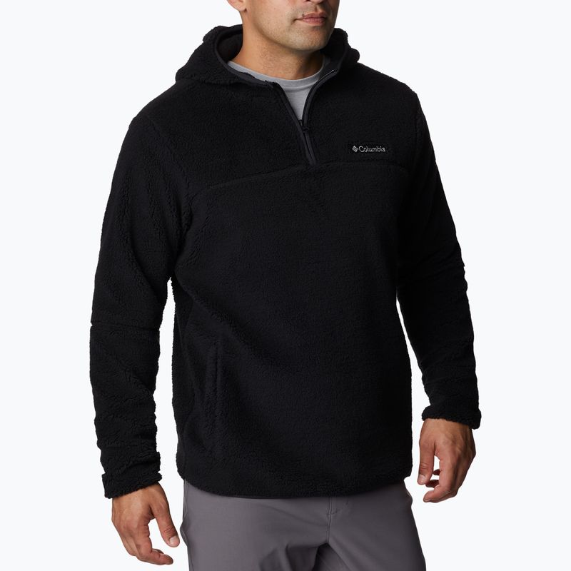 Bluză fleece pentru bărbați Columbia Rugged Ridge III Sherpa neagră 2013692 4