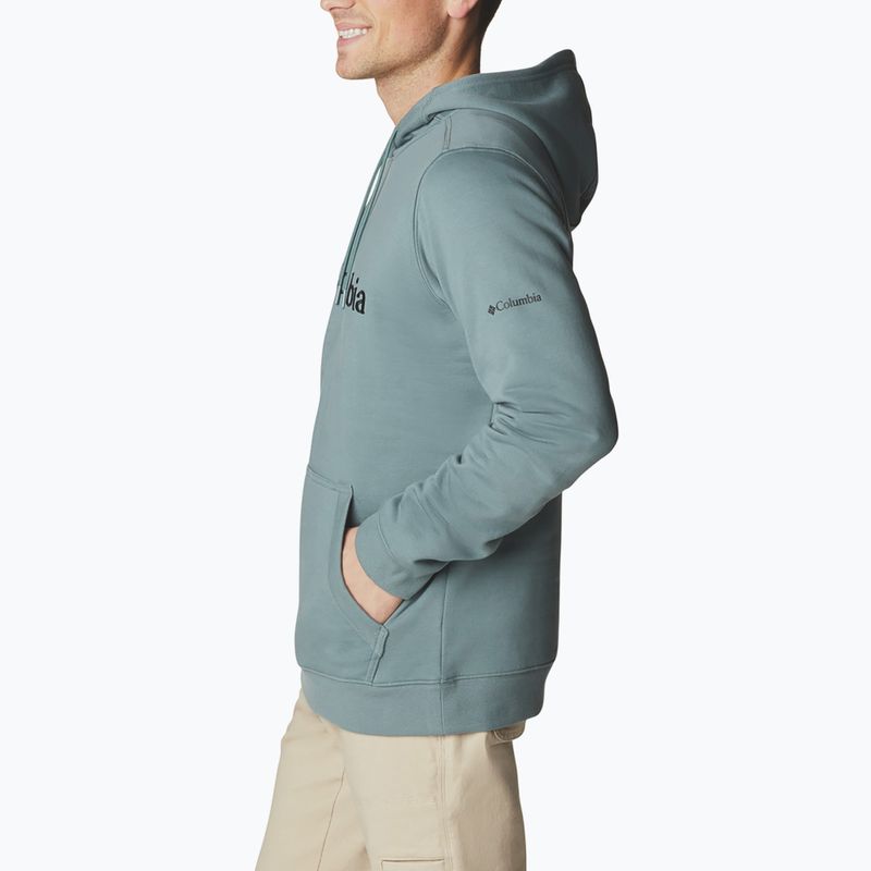 Tricou de trekking pentru bărbați Columbia CSC Basic Logo II gri 1681664 3