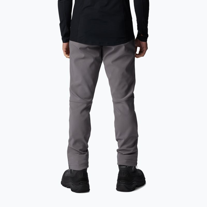 Columbia Passo Alto III Heat pantaloni softshell pentru bărbați gri 2013023 2