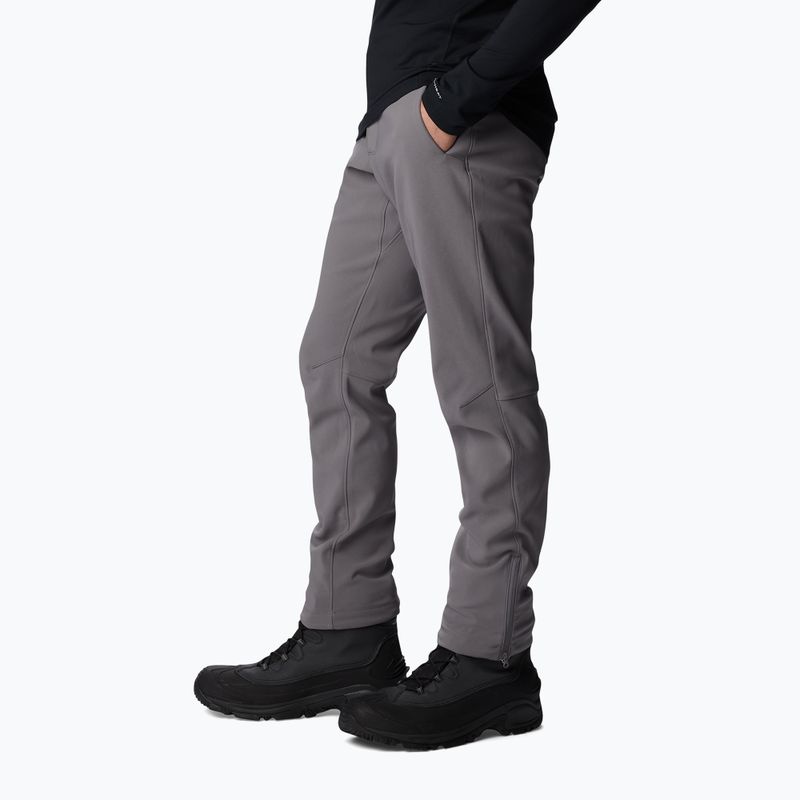 Columbia Passo Alto III Heat pantaloni softshell pentru bărbați gri 2013023 3