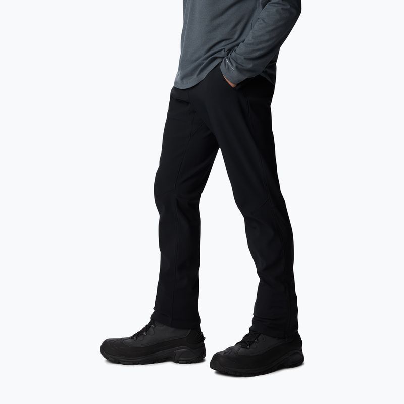 Columbia Passo Alto III Heat pantaloni softshell pentru bărbați negru 2013023 3
