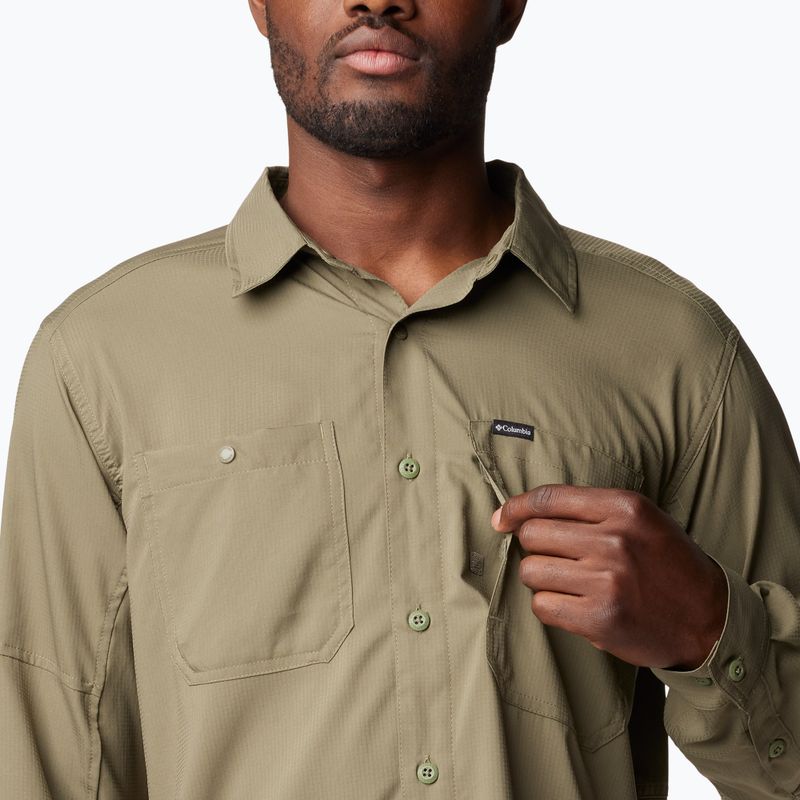 Tricou pentru bărbați Columbia Silver Ridge Utility Lite stone green 5