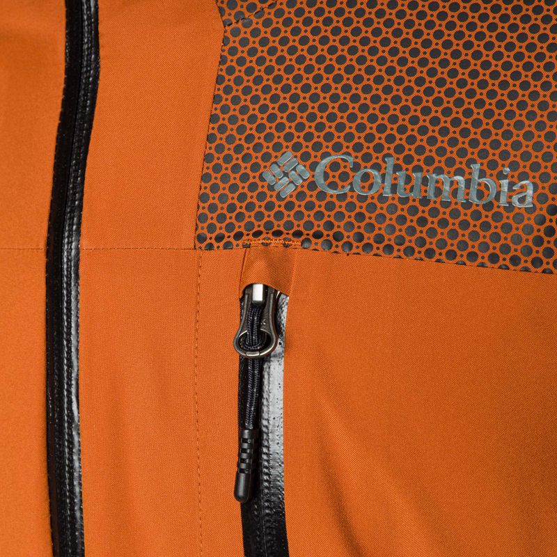 Columbia Snow Slab Black Dot geaca de schi maro pentru bărbați 2008071 3