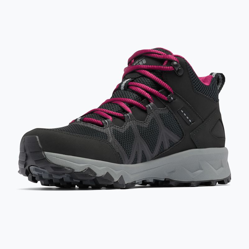 Cizme de trekking pentru femei Columbia Peakfreak II Mid Outdry negru/ti gri oțel 16