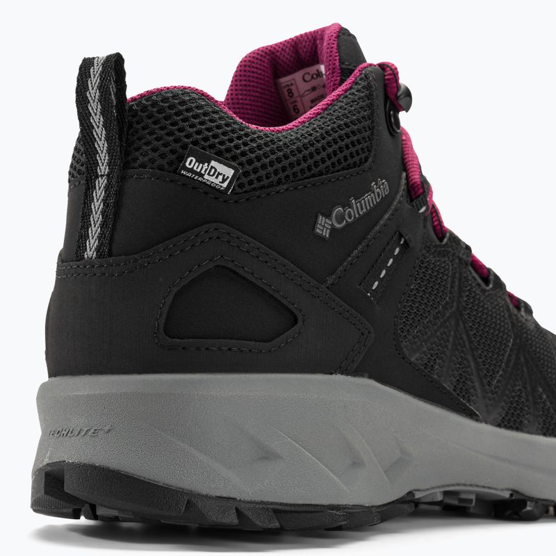 Cizme de trekking pentru femei Columbia Peakfreak II Mid Outdry negru/ti gri oțel 9