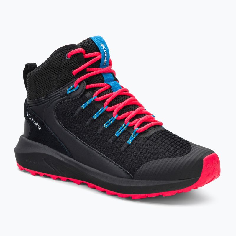 Încălțăminte de trekking pentru femei Columbia Trailstorm Mid Wp neagră 1938901