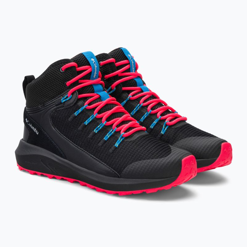 Încălțăminte de trekking pentru femei Columbia Trailstorm Mid Wp neagră 1938901 4