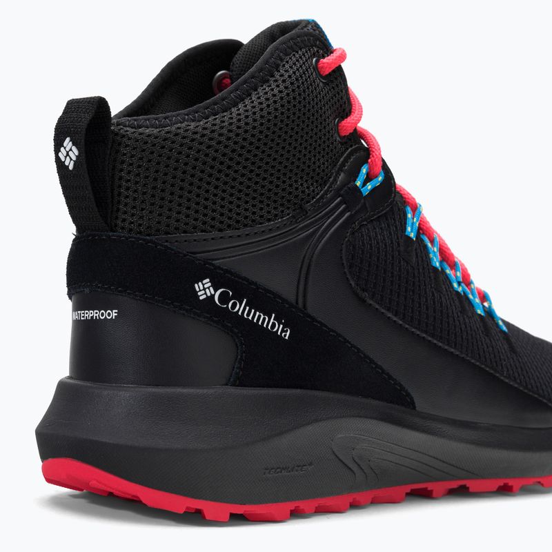 Încălțăminte de trekking pentru femei Columbia Trailstorm Mid Wp neagră 1938901 8