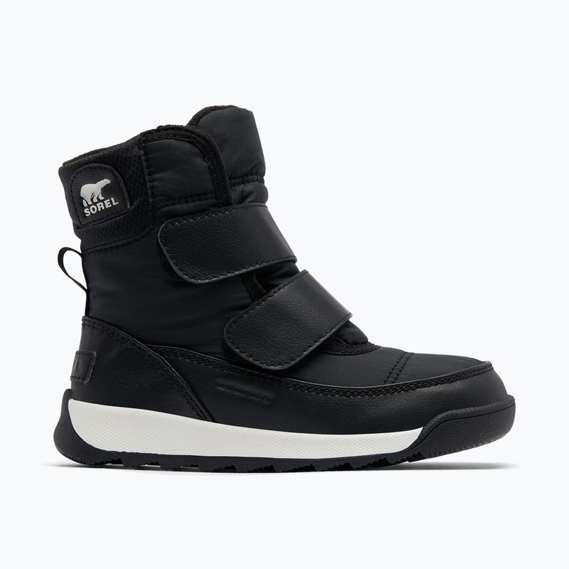 Ghete junior Sorel Whitney II Strap WP black/sea salt 7