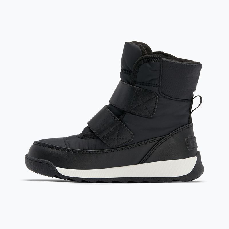 Ghete junior Sorel Whitney II Strap WP black/sea salt 8