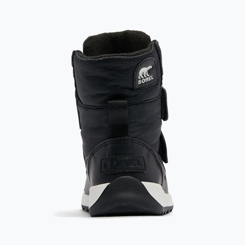 Ghete junior Sorel Whitney II Strap WP black/sea salt 10