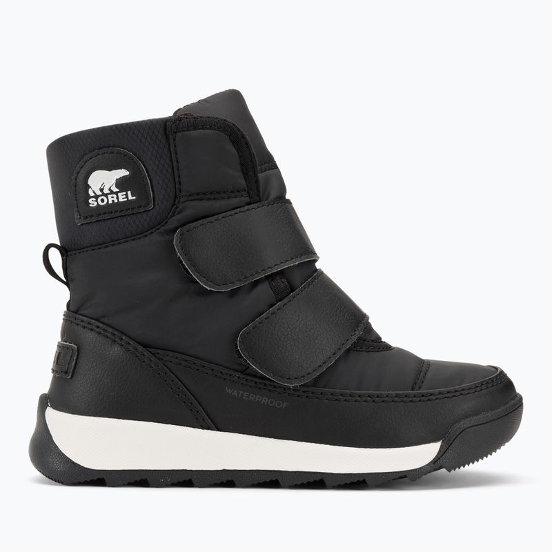 Ghete junior Sorel Whitney II Strap WP black/sea salt 2