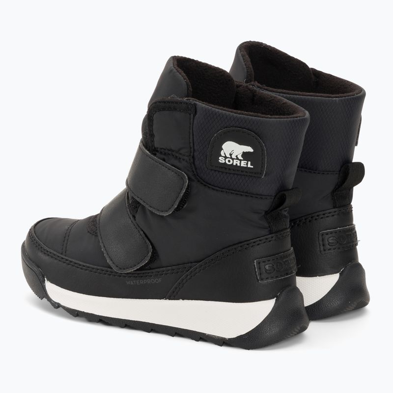 Ghete junior Sorel Whitney II Strap WP black/sea salt 3