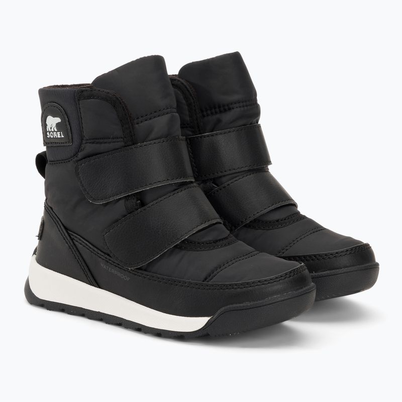 Ghete junior Sorel Whitney II Strap WP black/sea salt 4