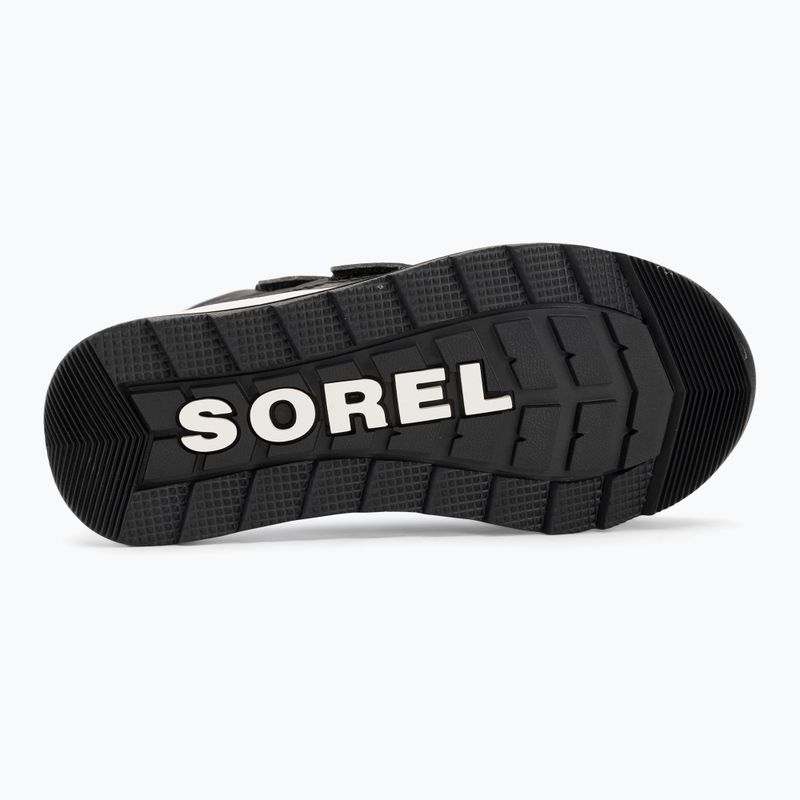 Ghete junior Sorel Whitney II Strap WP black/sea salt 5