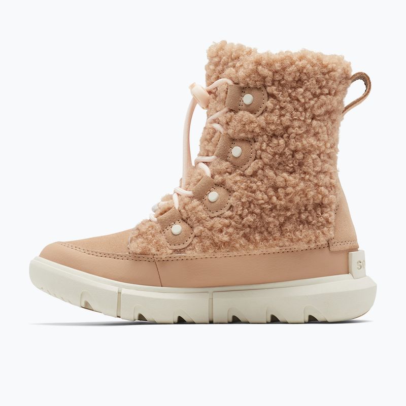 Ghete junior Sorel Sorel Explorer Cozy canoe/chalk 8