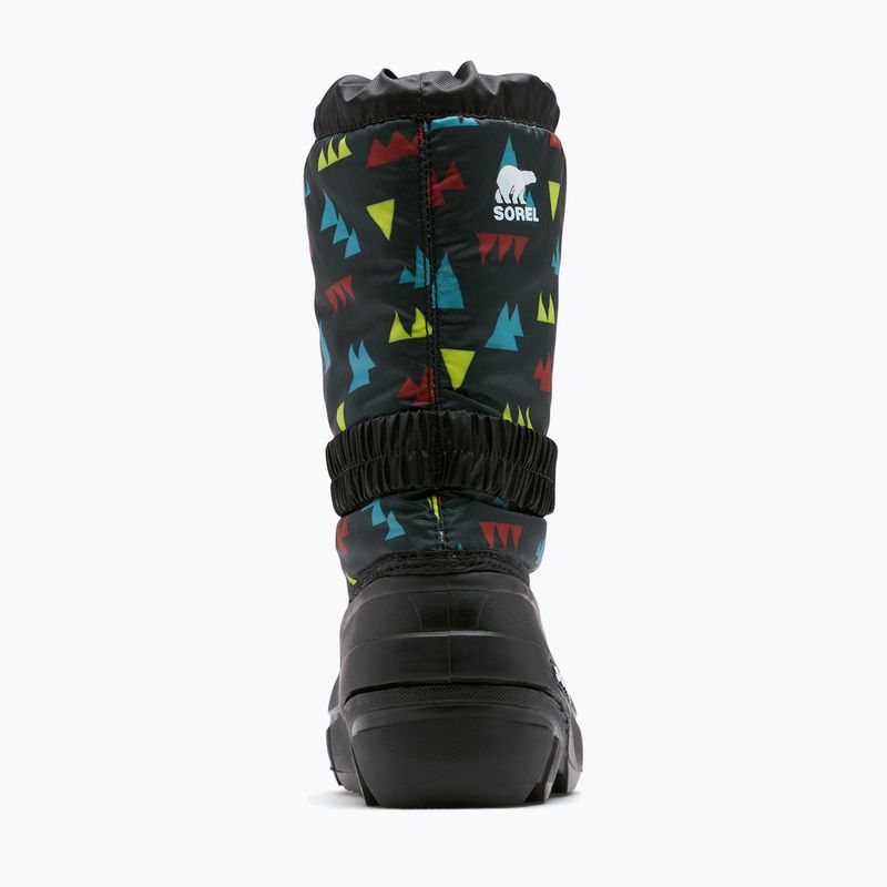 Ghete pentru copii Sorel Flurry Print Boys black/black 4