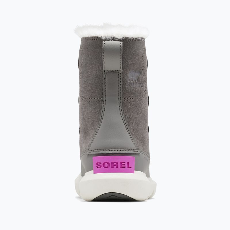 Ghete junior Sorel Sorel Explorer Lace quarry/bright lavender 10