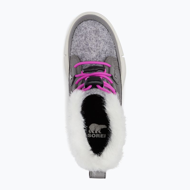Ghete junior Sorel Sorel Explorer Lace quarry/bright lavender 11