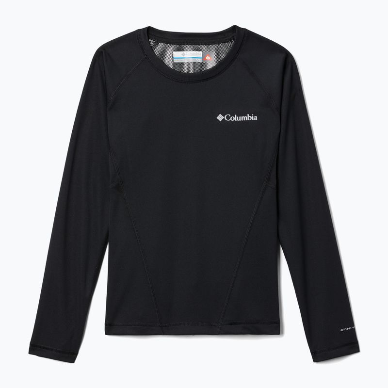 Bluză termică pentru copii Columbia Midweight Crew 2 black