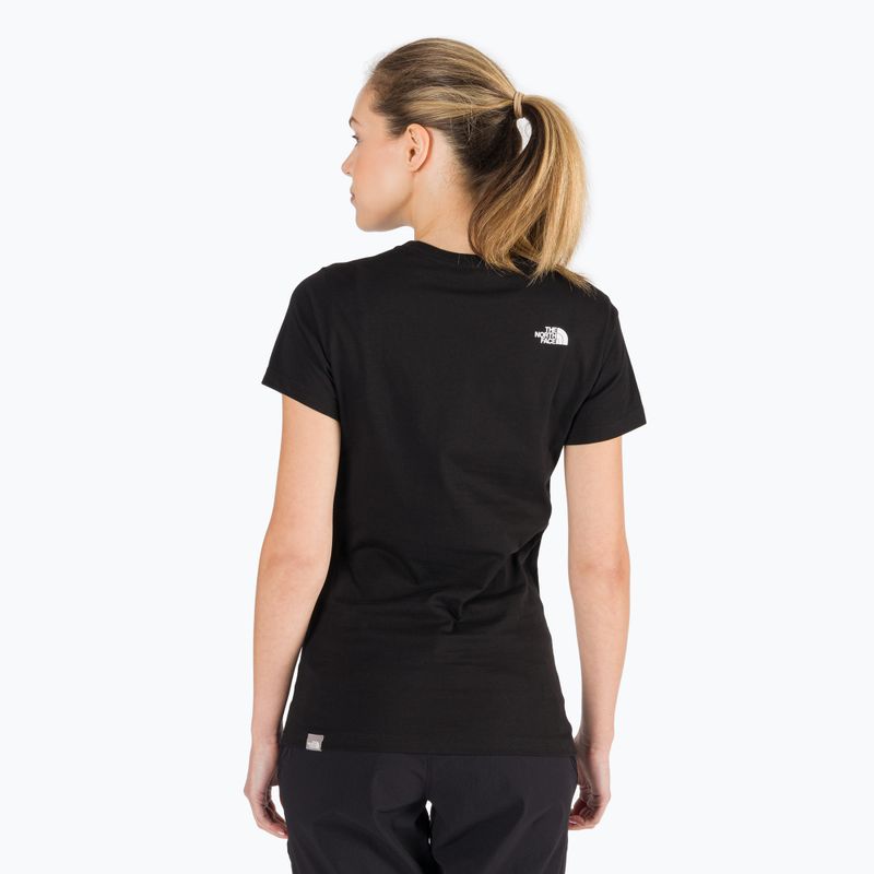 Tricou de trekking pentru femei The North Face Easy negru NF0A4T1QJK31 3