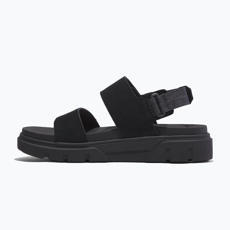 Timberland sandale de femei Greyfield 2 Strap piele de căprioară neagră Timberland 10