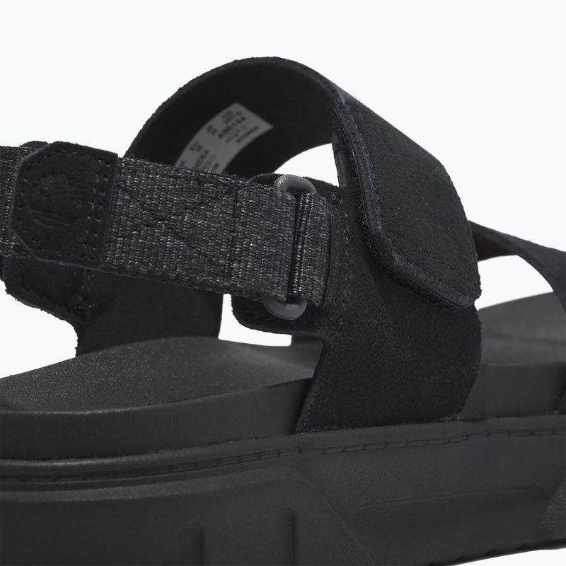 Timberland sandale de femei Greyfield 2 Strap piele de căprioară neagră Timberland 14