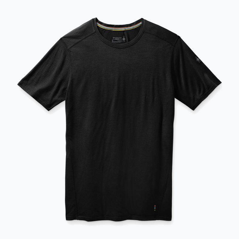 Bărbați Smartwool Merino Merino Tee trekking tricou negru 00744