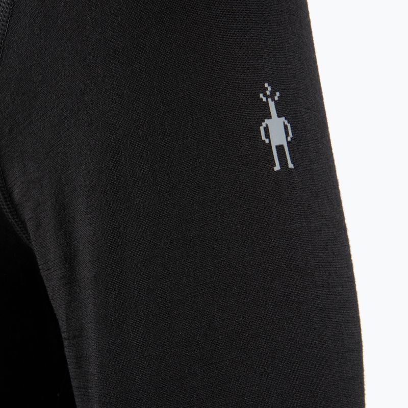 Bluză termică pentru bărbați Smartwool Merino 150 Baselayer Boxed negru 3
