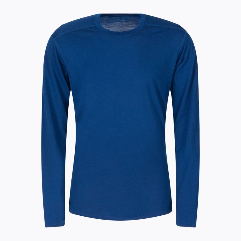 Tricou termic cu mânecă lungă pentru bărbați Smartwool Merino 150 Baselayer Long Sleeve Boxed, bleumarin, 00749-F84-S