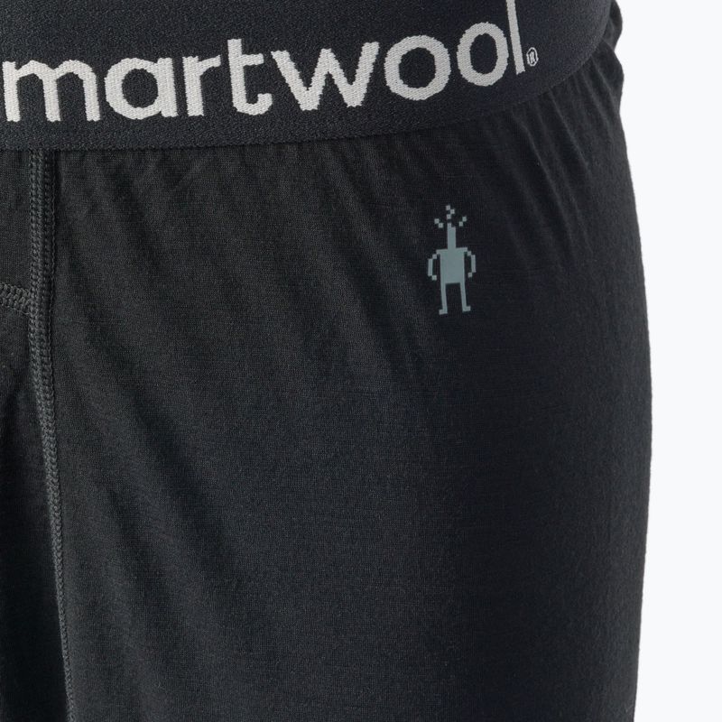Colanți termici pentru bărbați Smartwool Merino Merino 150 Baselayer Bottom Boxed, negru, 00755-001-S 3