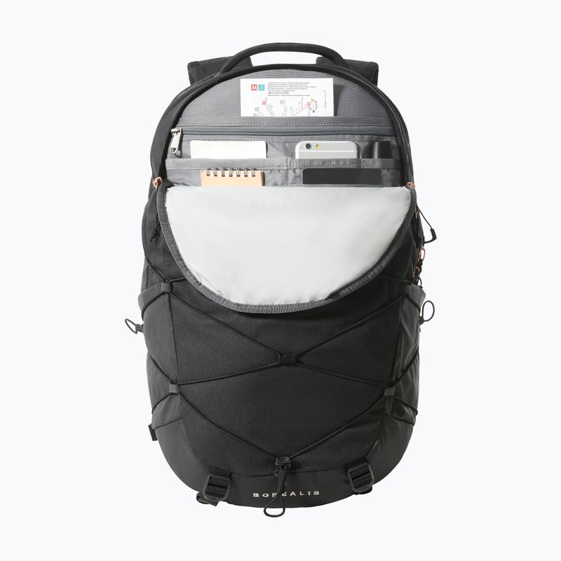 Rucsac de drumeție pentru femei The North Face Borealis 27 l negru heather/coral ars metalic 5