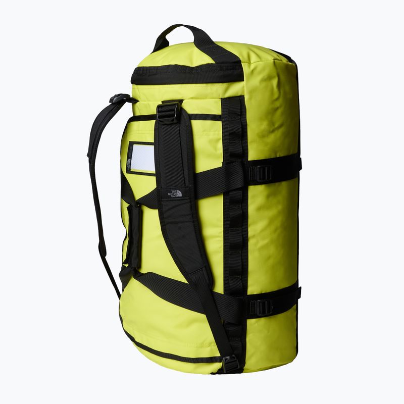 Geantă de călătorie The North Face Base Camp Duffel M 71 l sulphur spring green/tnf black 2