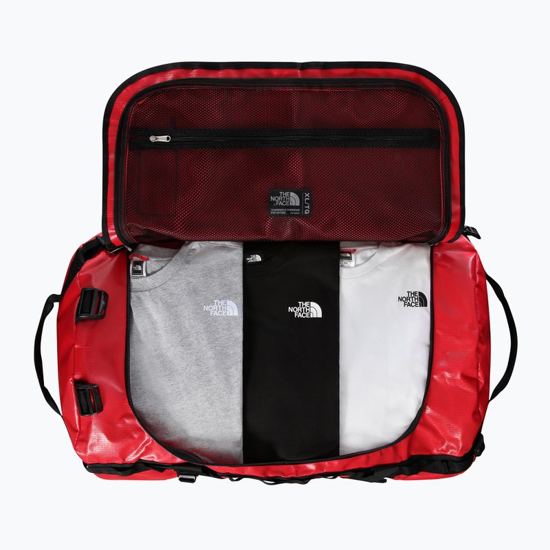 Geantă de călătorie The North Face Base Camp Duffel XL 132 l red/black 4
