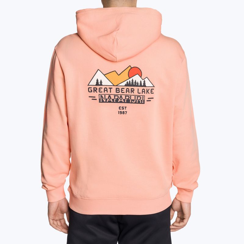 Bluză pentru bărbați Napapijri B-Boyd H pink salmon 4