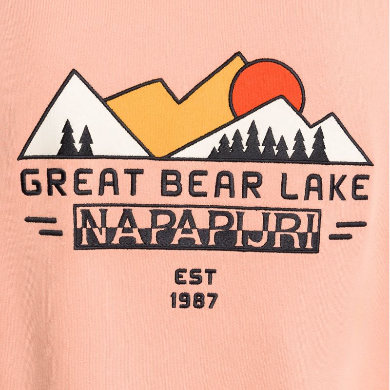 Bluză pentru bărbați Napapijri B-Boyd H pink salmon 7