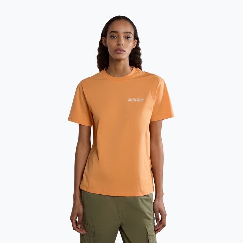 Tricou pentru femei Napapijri S-Faber orange mandarin