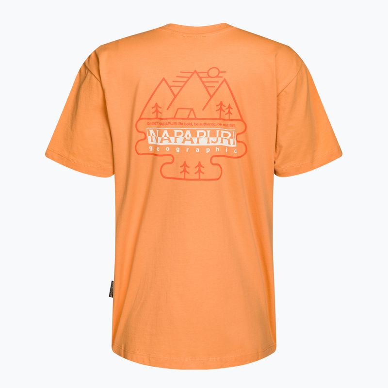 Tricou pentru femei Napapijri S-Faber orange mandarin 8