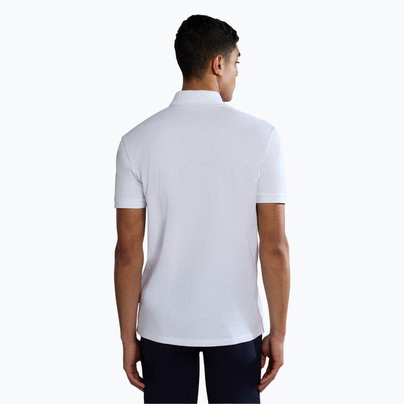 Tricou polo pentru bărbați Napapijri E-Aylmer brightwhite 3