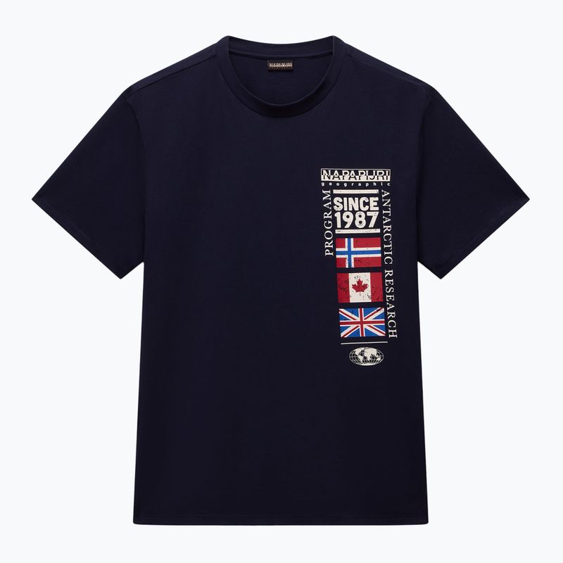 Tricou pentru bărbați Napapijri S-Turin 1 blu marine 4