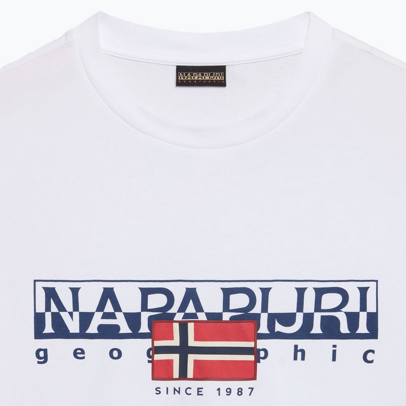 Tricou pentru bărbați Napapijri S-Aylmer brightwhite 7