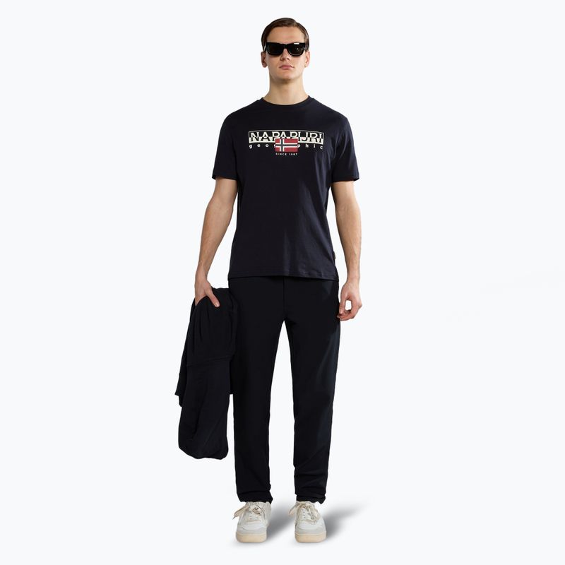 Tricou pentru bărbați Napapijri S-Aylmer black 041 2